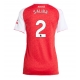 Arsenal William Saliba #2 Replike Domaci Dres za Ženska 2025-26 Kratak Rukav